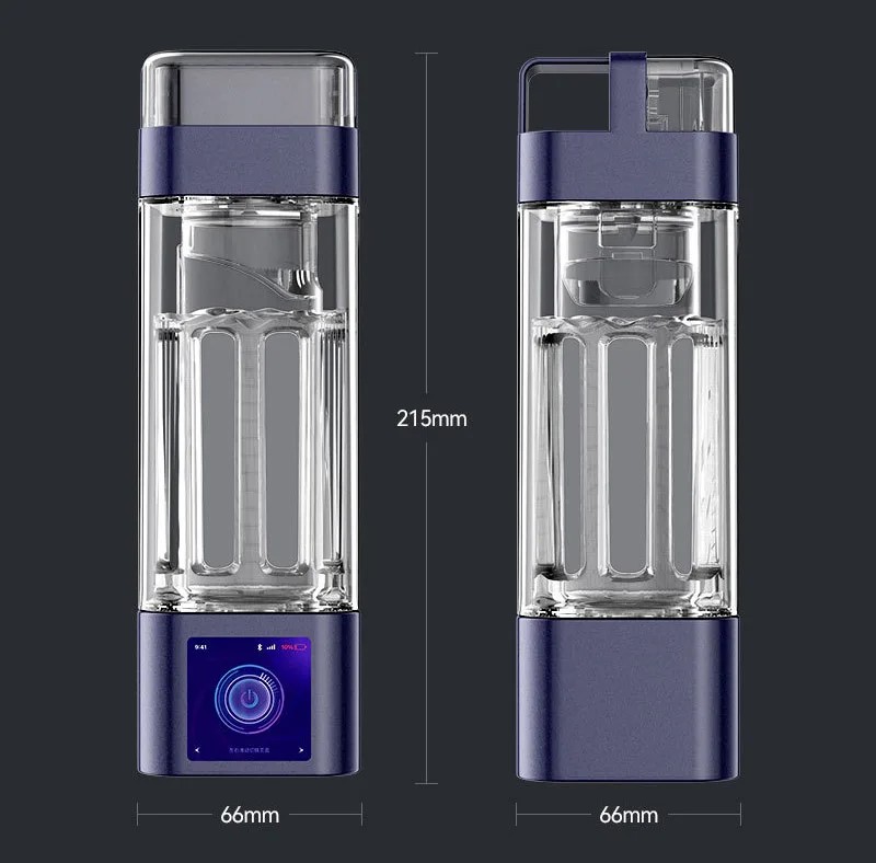 Generátor vodíkovej vody HYDRON TRAVEL MAX rozmery